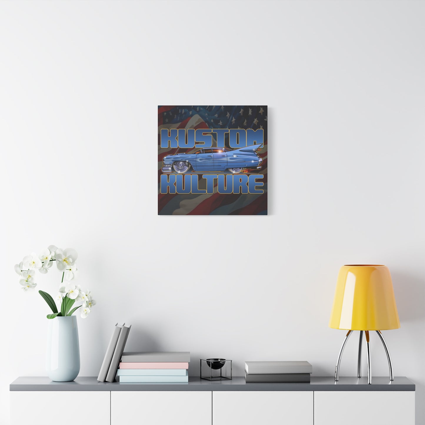 CADILLAC KUSTOM CULTURE 1959 Collectible Canvas Art Print