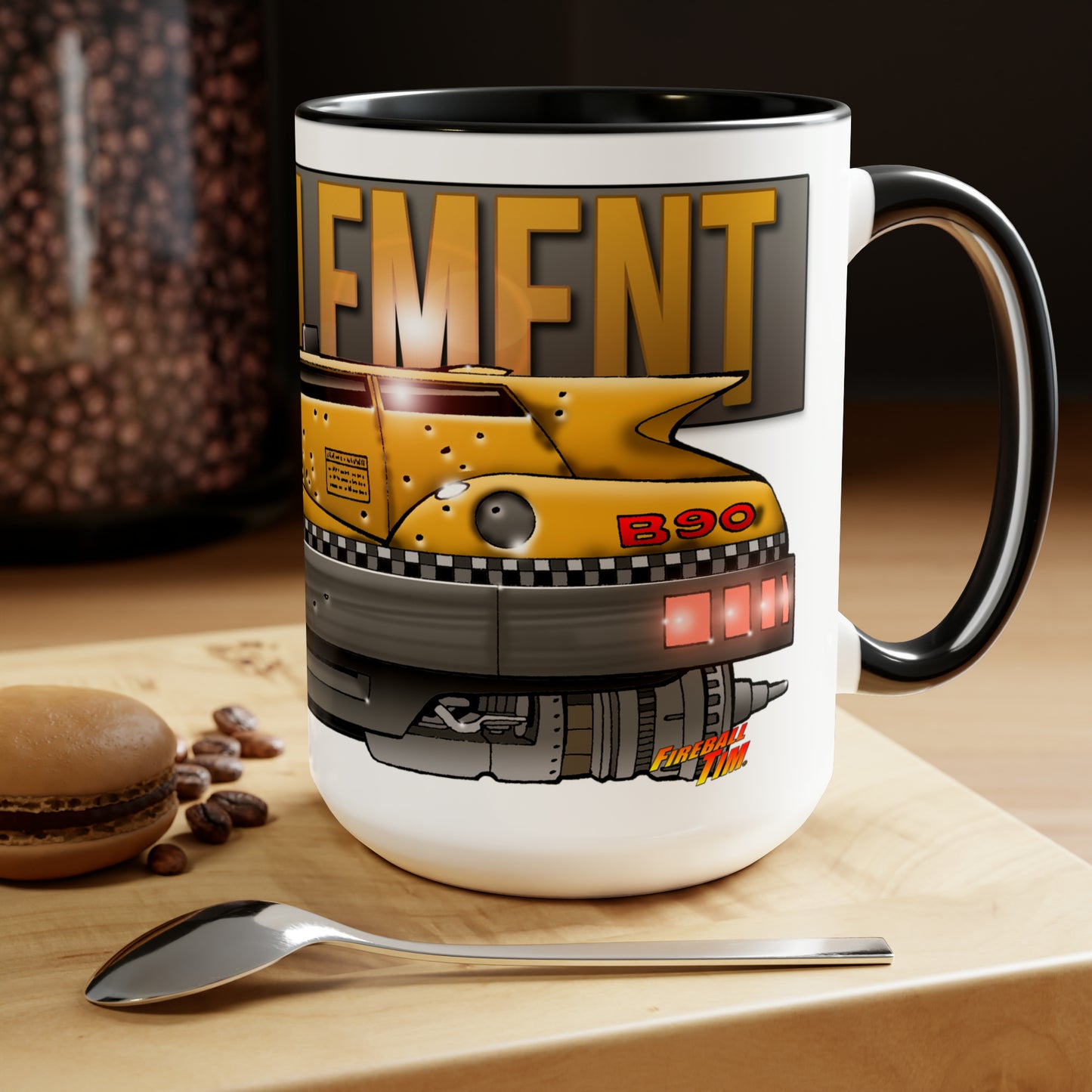 THE FIFTH ELEMENT Movie Car Taxi Coffee Mug 15oz