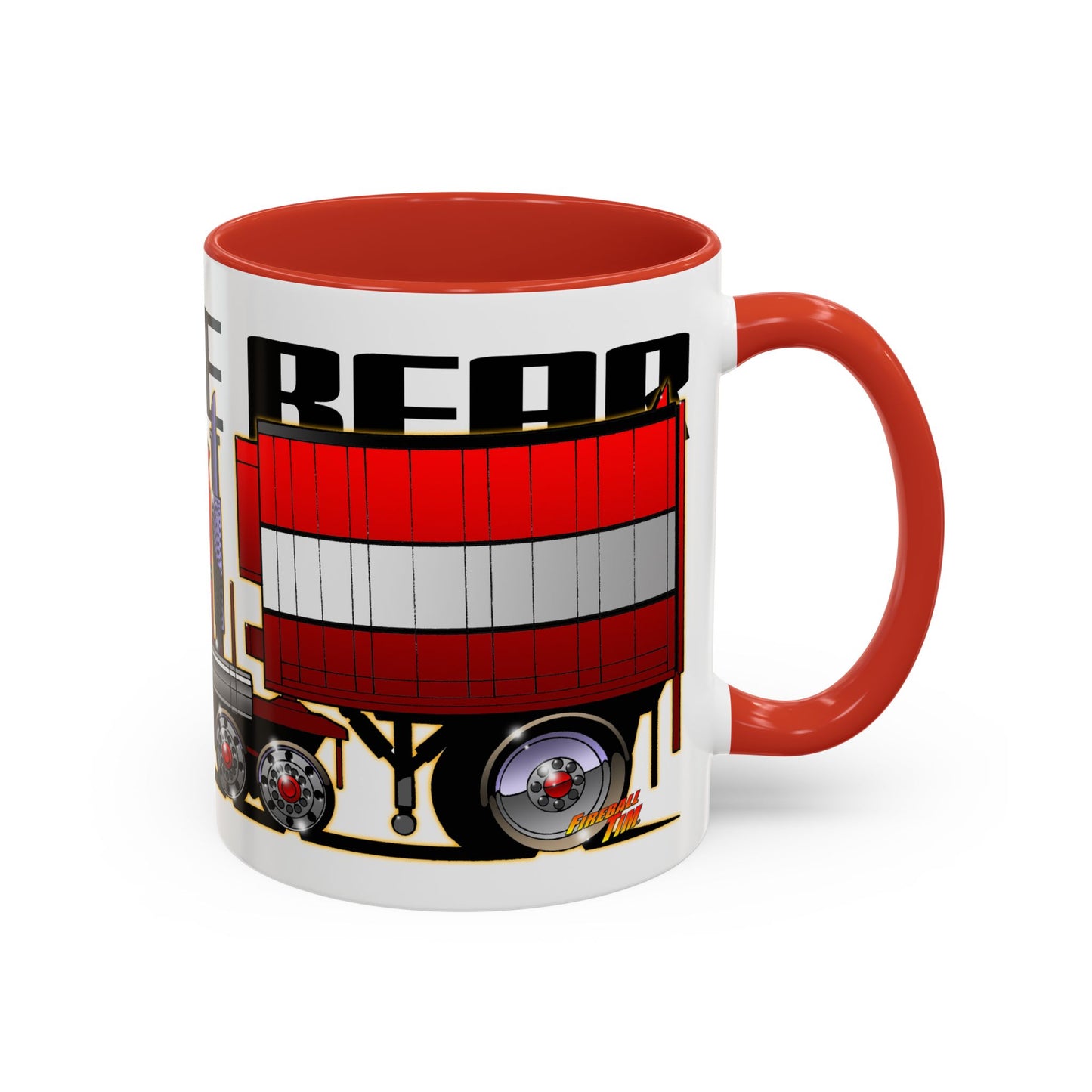 BJ AND THE BEAR TV Show Semi Truck Collectible Coffee Mug - 2 Sizes