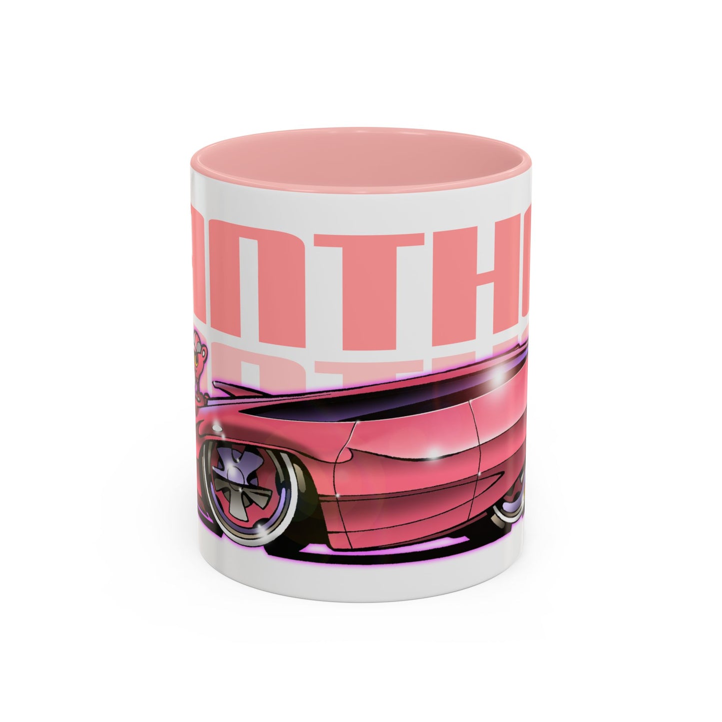 PINK PANTHER PANTHERMOBILE Collectible Coffee Art Mug - 2 Sizes