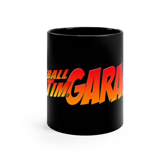 Fireball Tim GARAGE Black Mug 11oz-Mug-Fireball Tim Garage