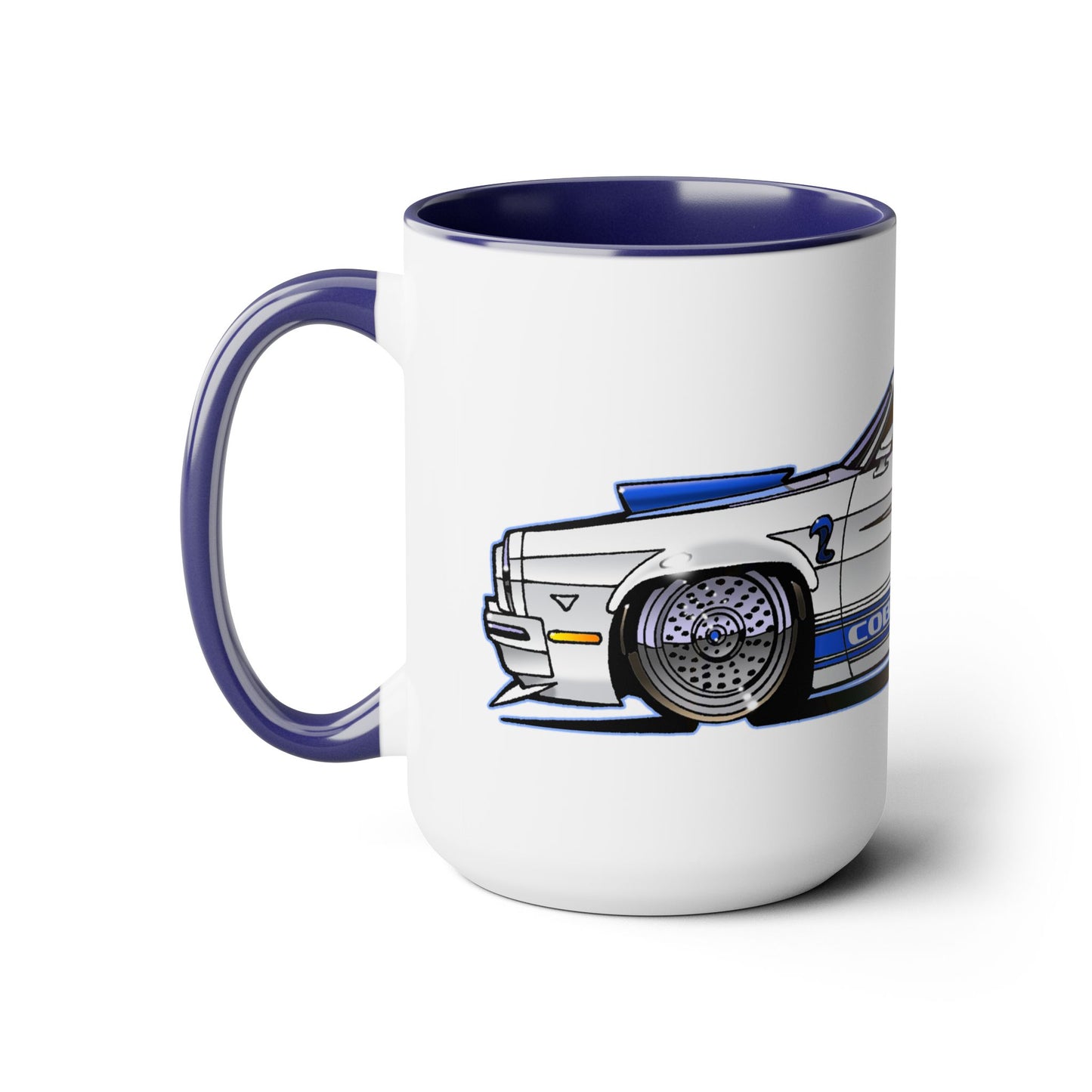 CHARLIES ANGELS TV Show Ford Mustang Cobra 2 Concept Art Coffee Mug 15oz