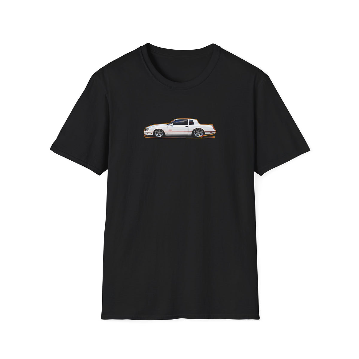 CHEVROLET MONTE CARLO 1987 Collectible Fireball Art TeeShirt