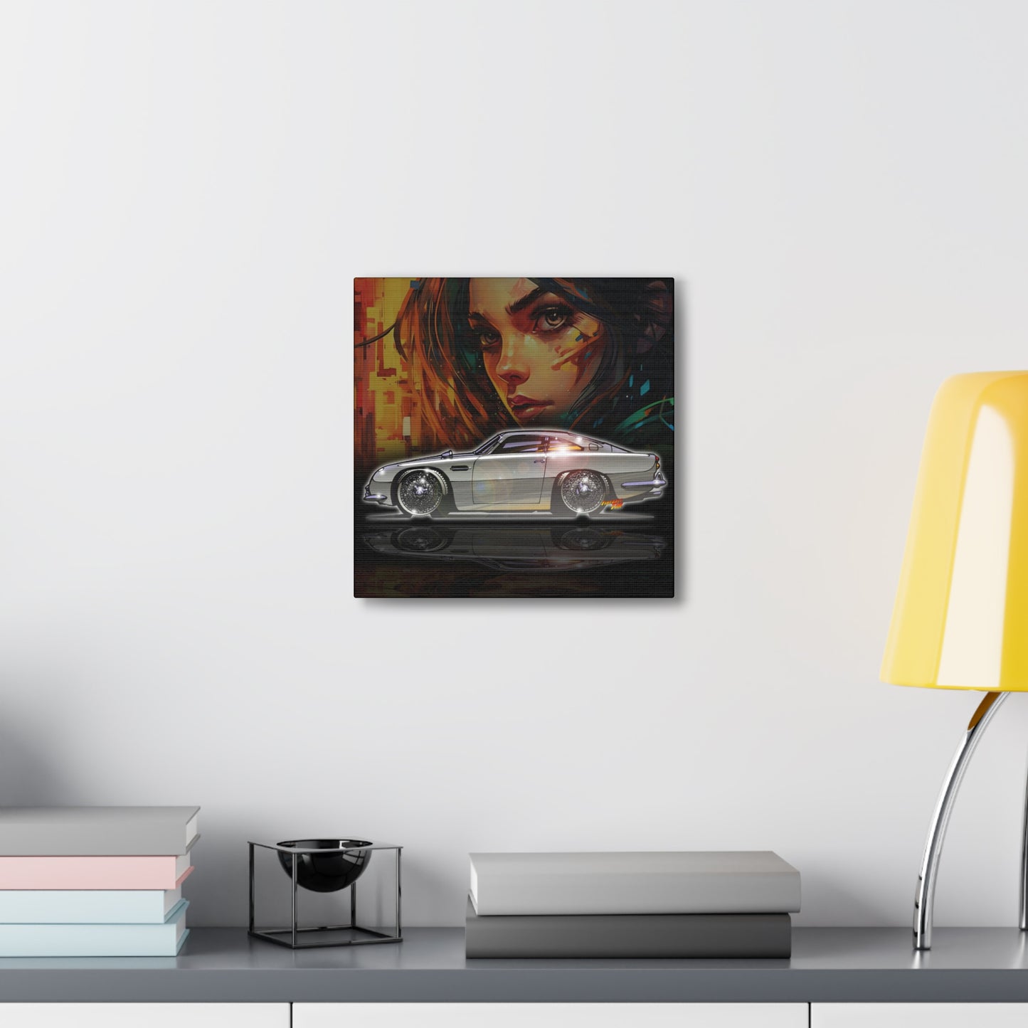 ASTON MARTIN DB5 James Bond 007 MASTERPRINT Concept Art Canvas Print 3 Sizes