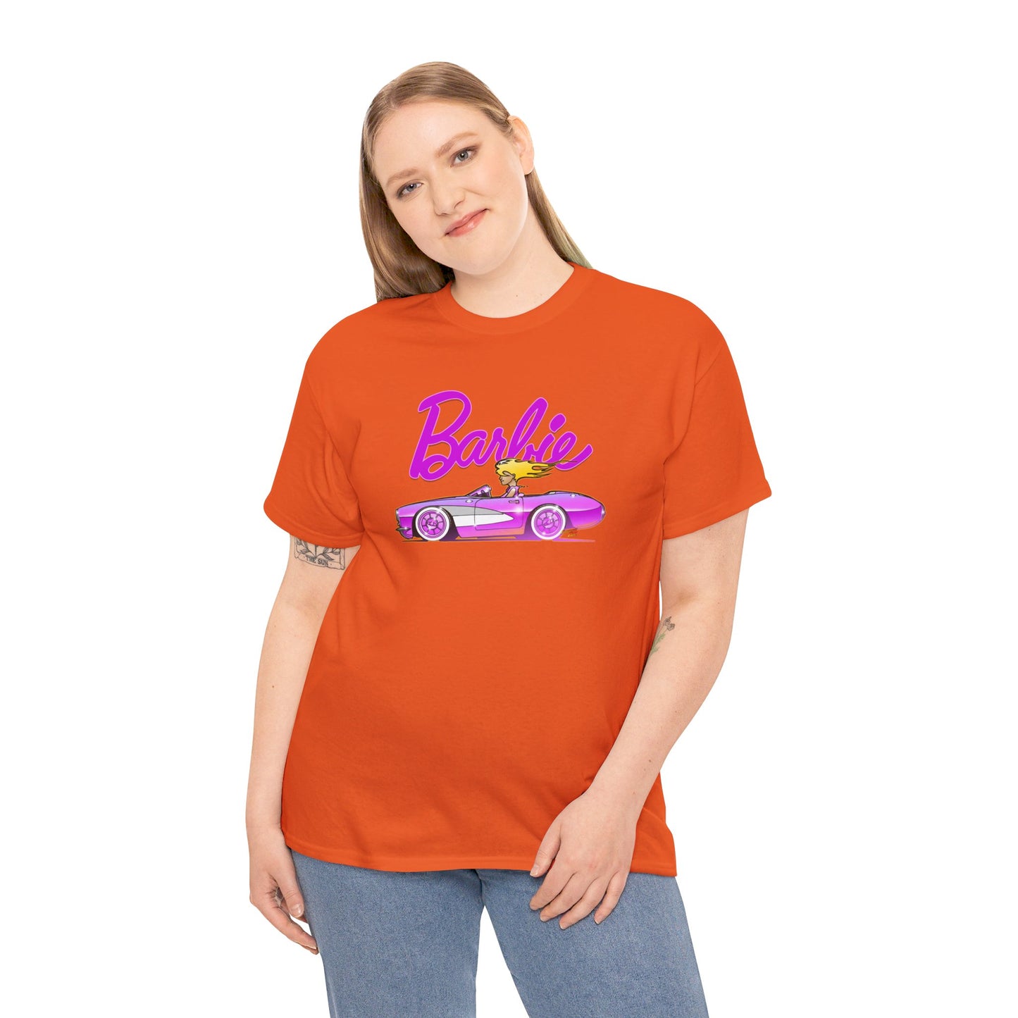 BARBIE CORVETTE Concept Art Cotton Tee 8 Colors