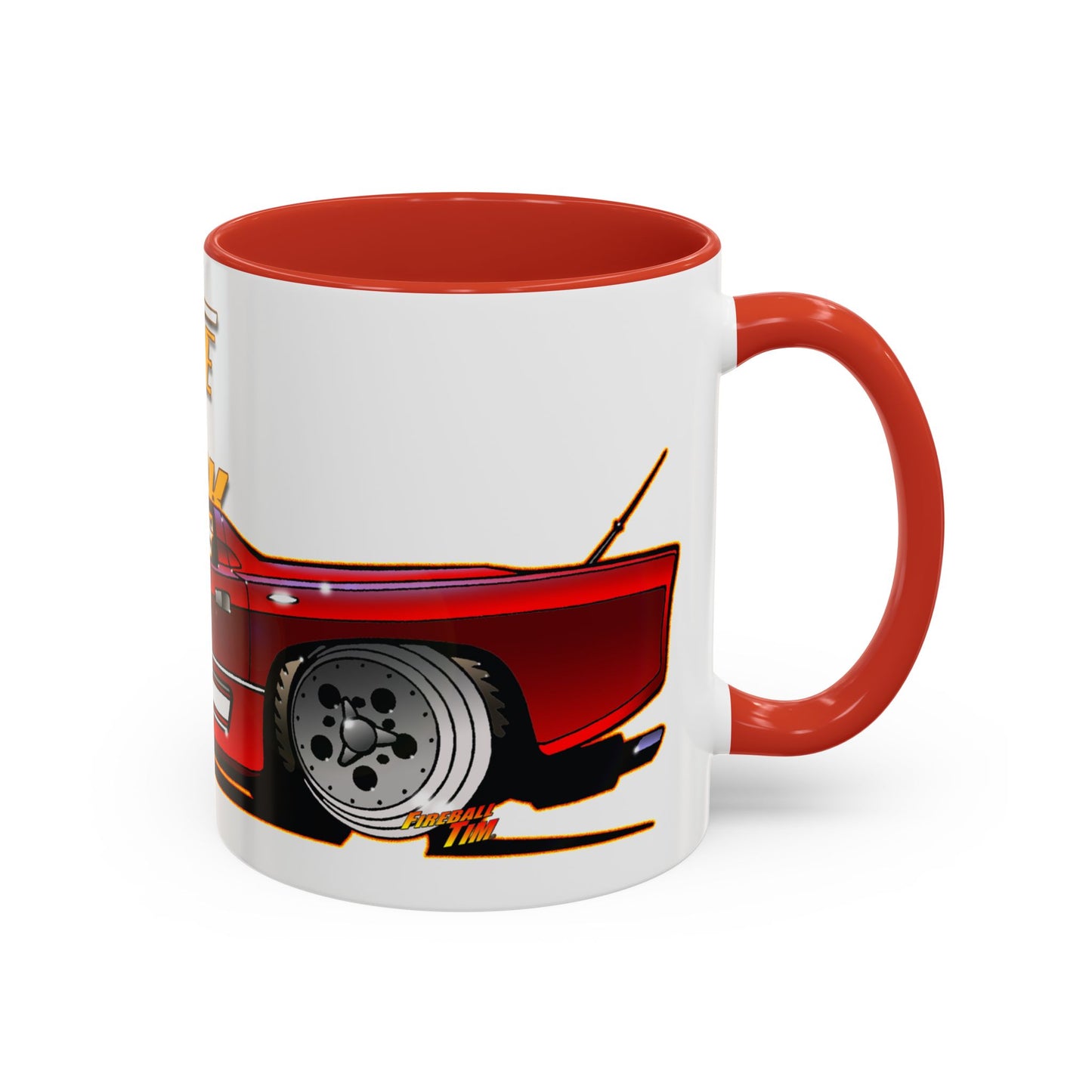 HARDCASTLE & McCORMICK COYOTE GT TV Car Collectible Coffee Art Mug - 2 Sizes