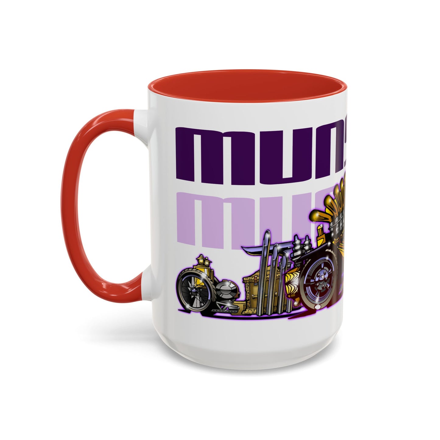 THE MUNSTERS TV Show Munster Koach Fireball Art Coffee Mug - 2 Sizes