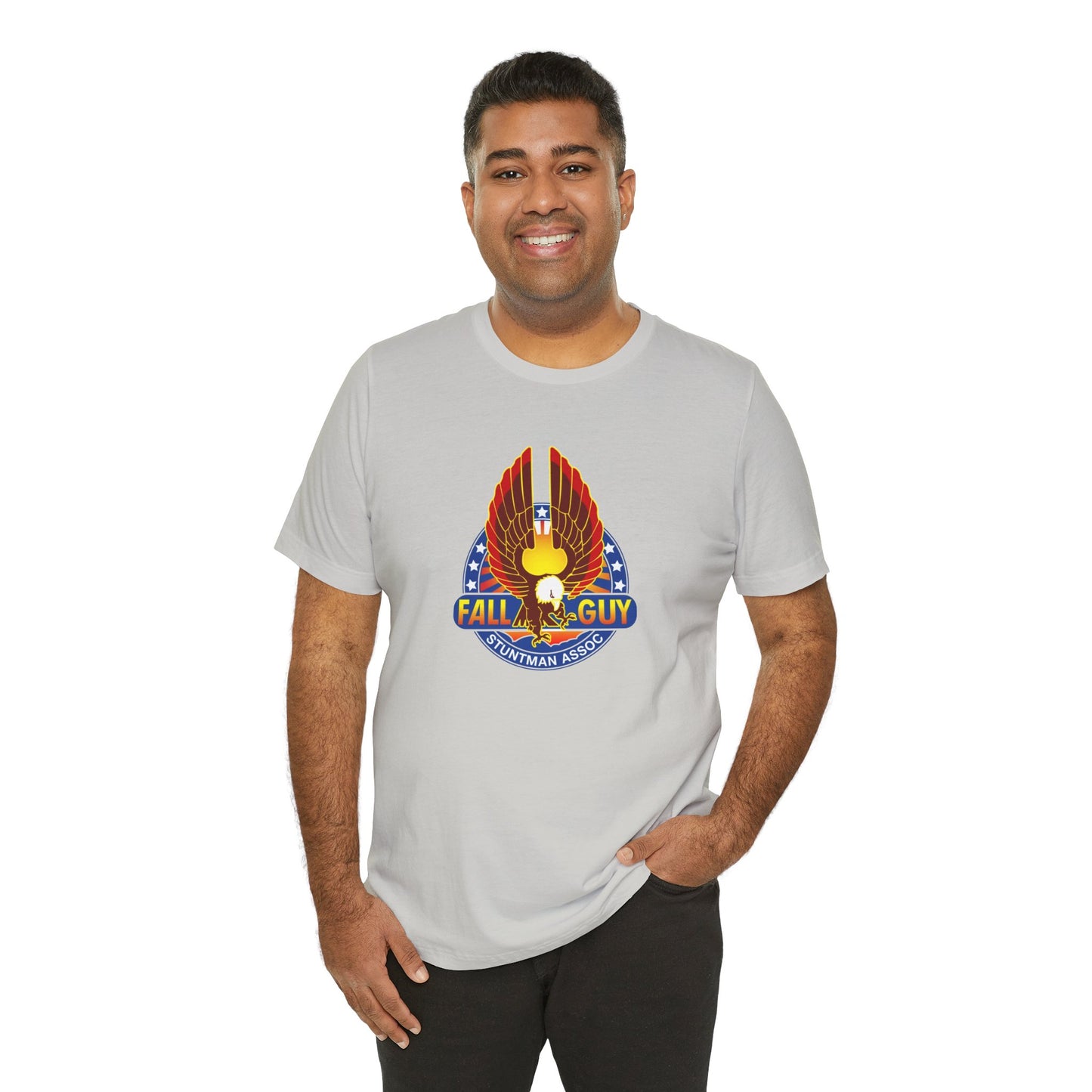 THE FALL GUY Stuntman Association Unisex Jersey Short Sleeve Tee - 12 Colors