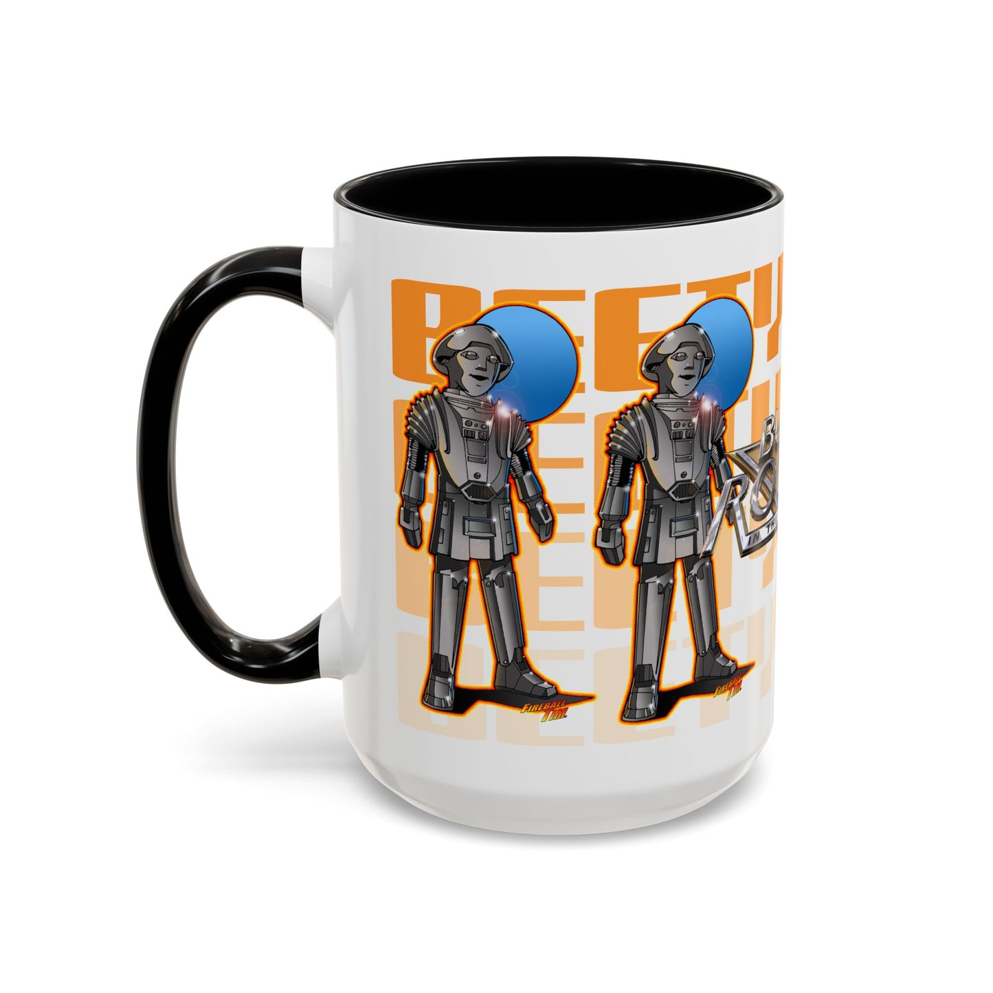BUCK ROGERS Twiki Robot Retro Collectible Coffee Art Mug 2 Sizes