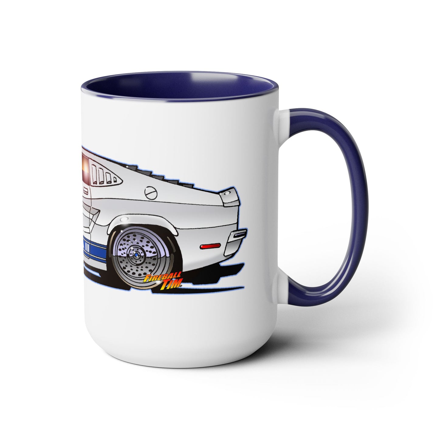 CHARLIES ANGELS TV Show Ford Mustang Cobra 2 Concept Art Coffee Mug 15oz