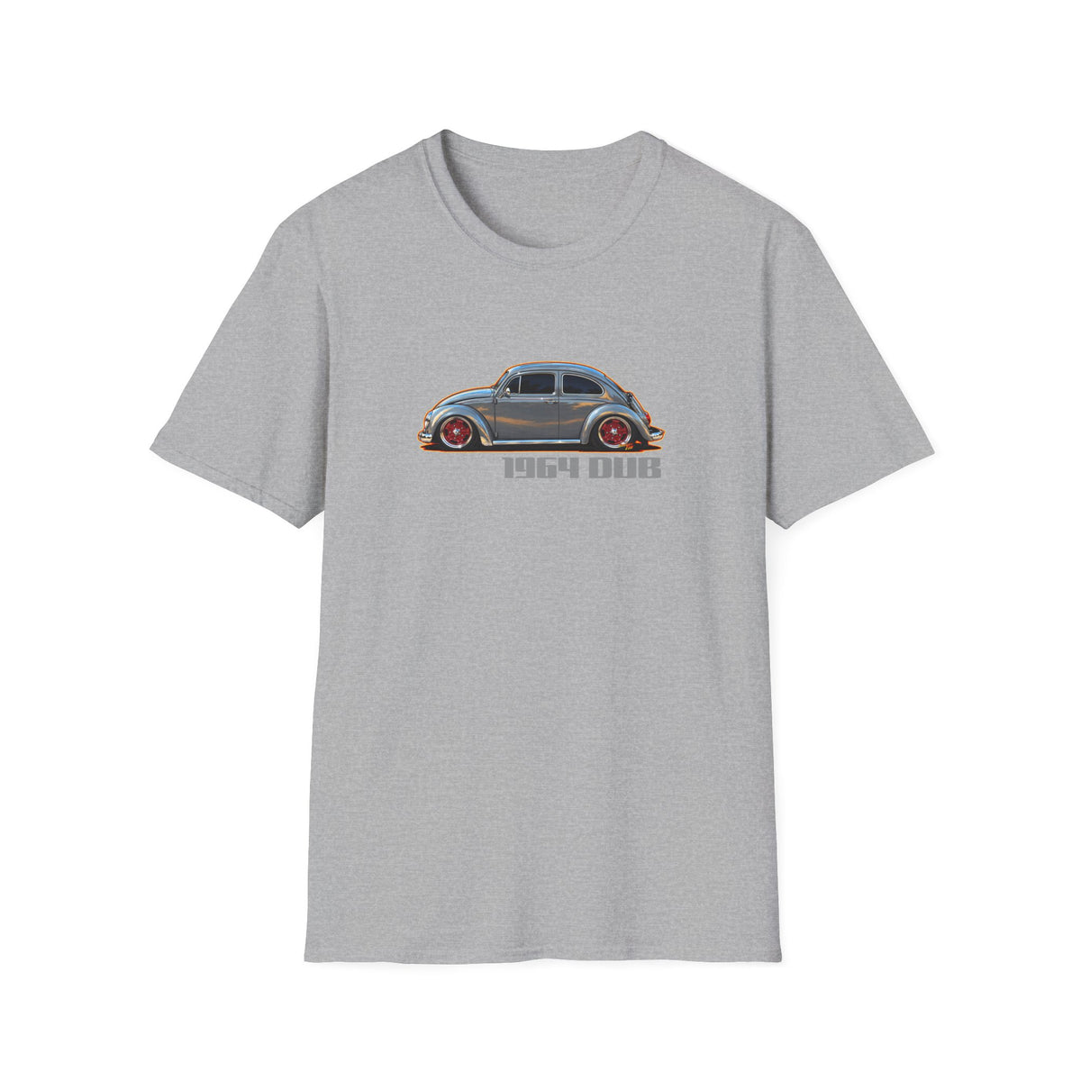 KUSTOM 1964 VW BUG Collectible Fireball Art TeeShirt