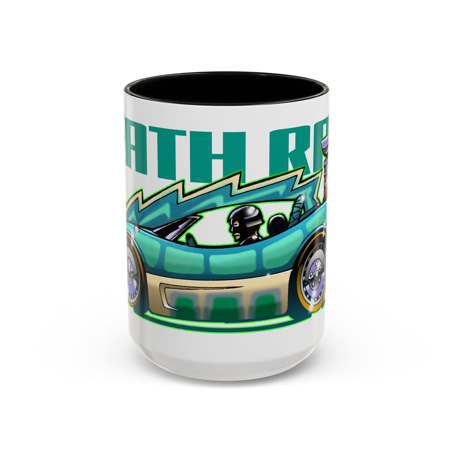 DEATH RACE 2000 Fireball Art Collectible Coffee Mug - 2 Sizes