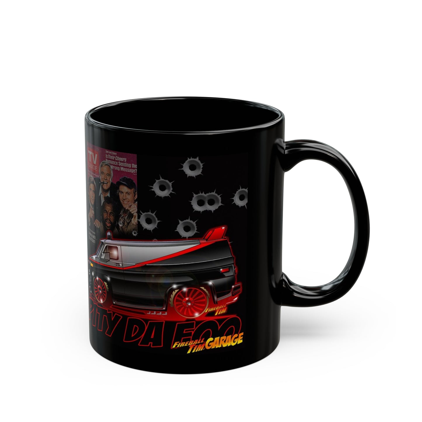 ATEAM VAN TV Show Concept Art Version 2 Coffee Mug 11oz