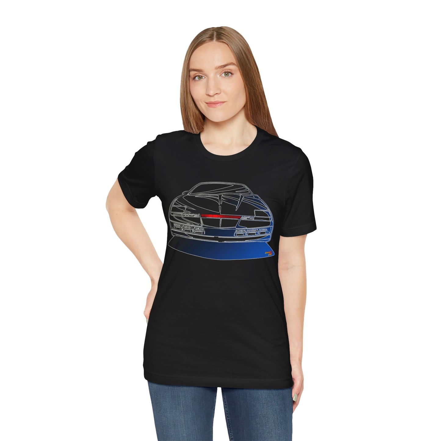 KNIGHT RIDER KITT TV Show Pontiac Firebird Unisex Short Sleeve Tee 11 Colors