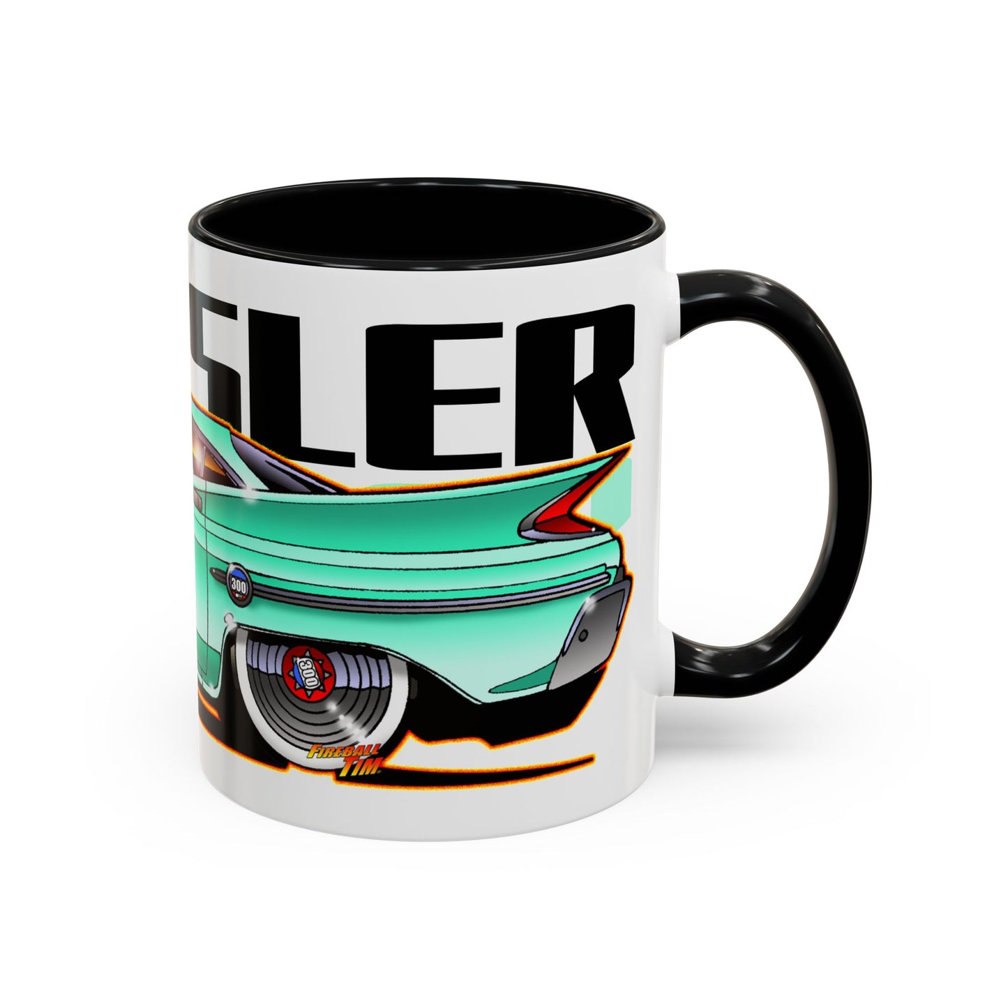 CHRYSLER 300F 1960 Fireball Classic Car Art Collectible Mug - 2 Sizes