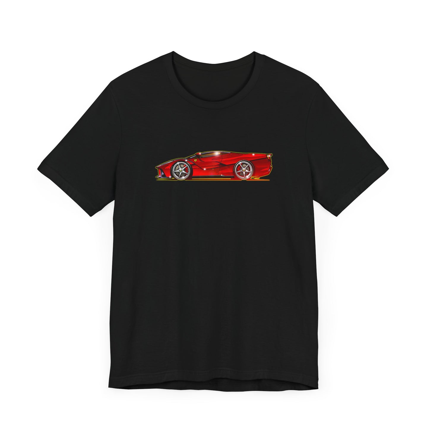 FERRARI LA FERRARI APERTA Concept Art Short Sleeve Tee 9 Colors