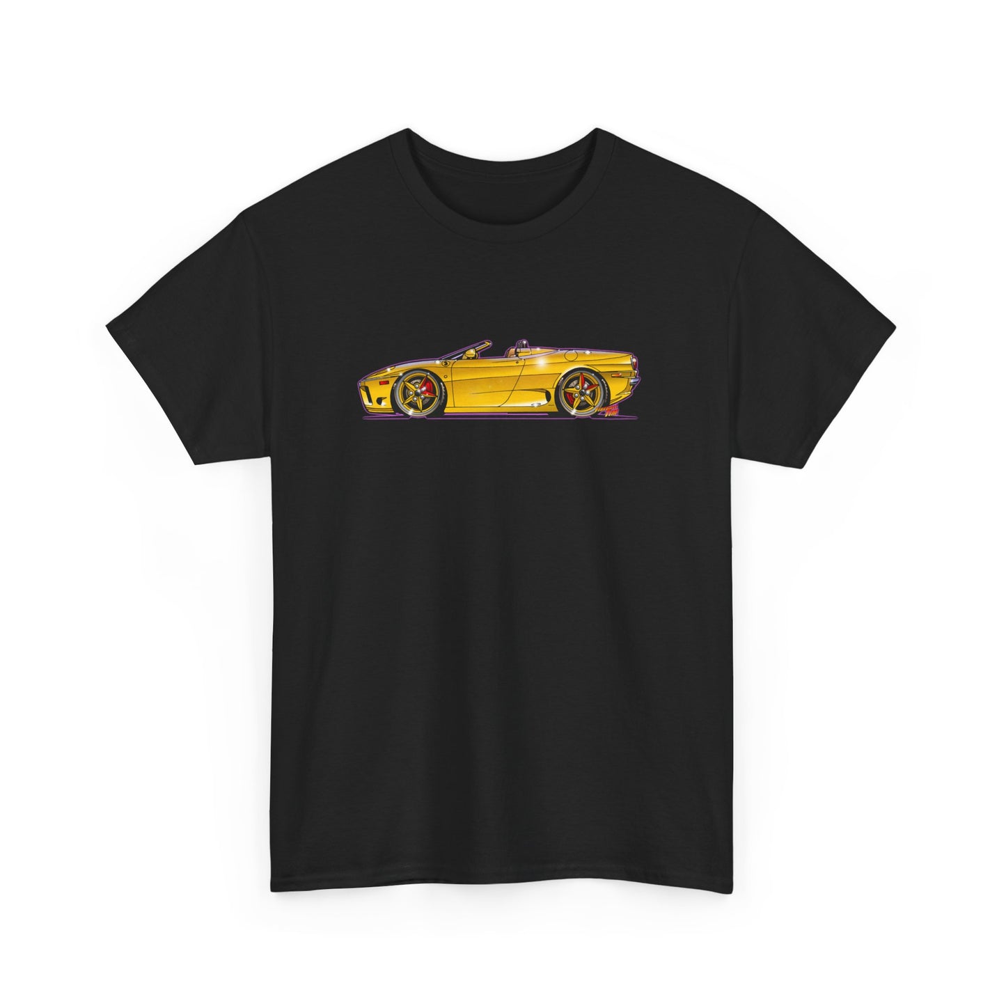 FERRARI 360 SPIDER Supercar Concept Art Heavy Cotton Tee 11 Colors