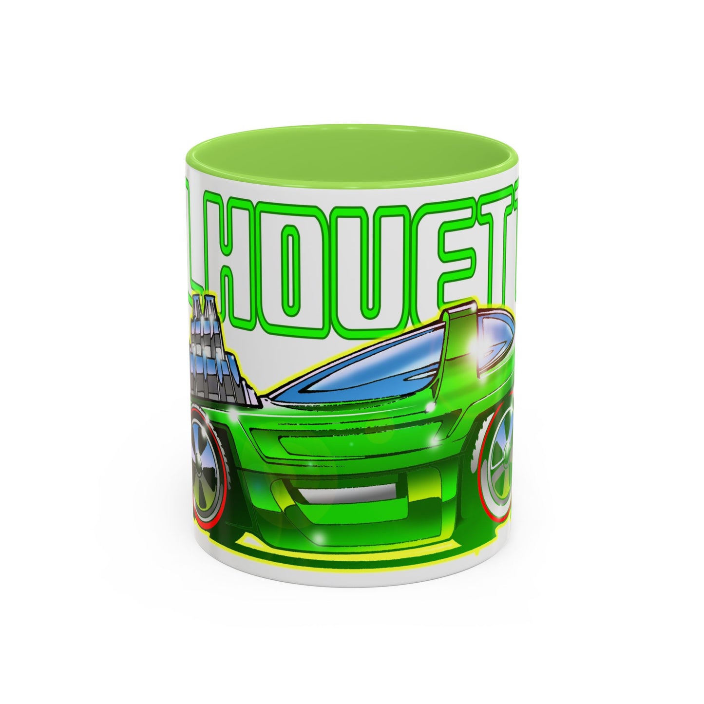 SILHOUETTE Hot Wheels Redline Collectibel Coffee Art Mug 2 Sizes
