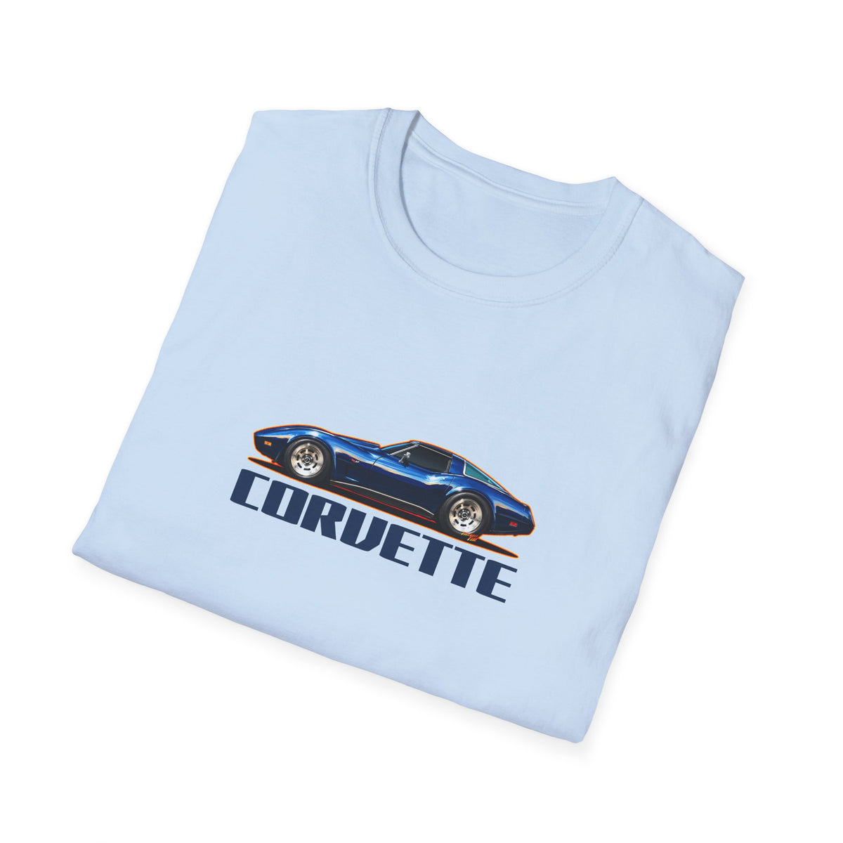 CHEVROLET CORVETTE 1978 Collectible Fireball Art Collectible Fireball Art TeeShirt