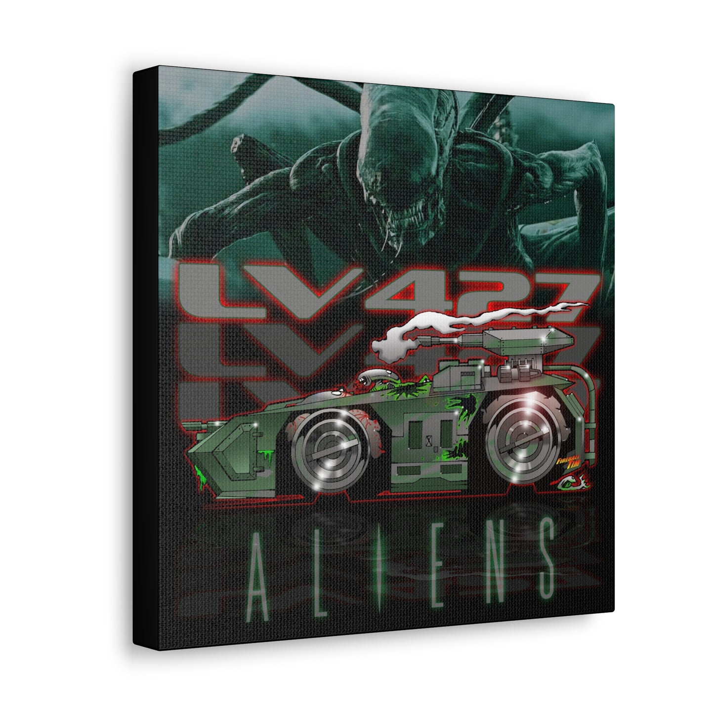 ALIENS Movie LV427 Movie Car Concept Art Canvas MASTERPRINT 2 Sizes