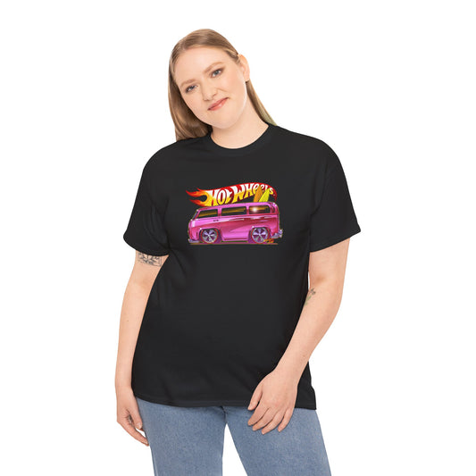 HOT WHEELS PINK BEACH BOMB BUS Tee Shirt - Multiple Colors