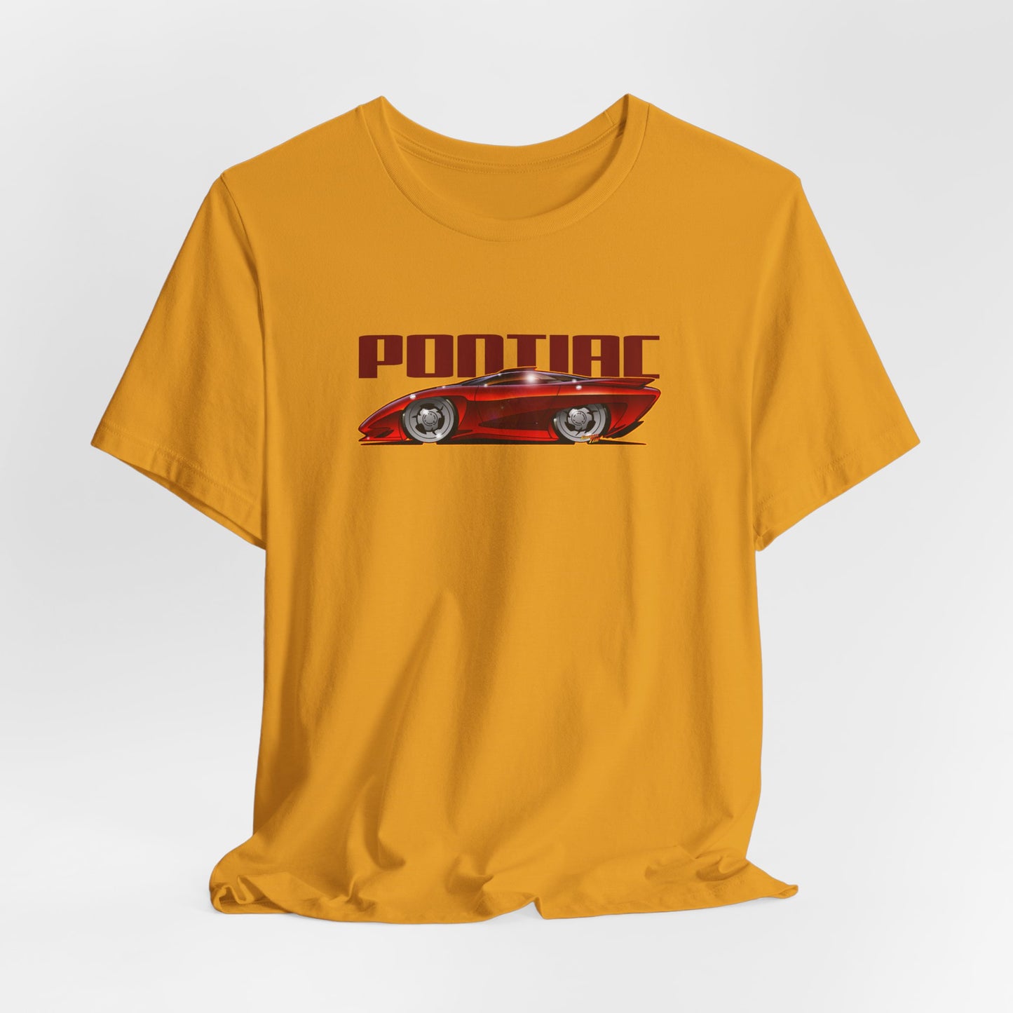 PONTIAC BANSHEE Concept Car Collectible Fireball Art Tee Shirt