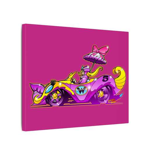PENELOPE PITSTOP Wacky Racers Cartoon Canvas Art Print - 11x14