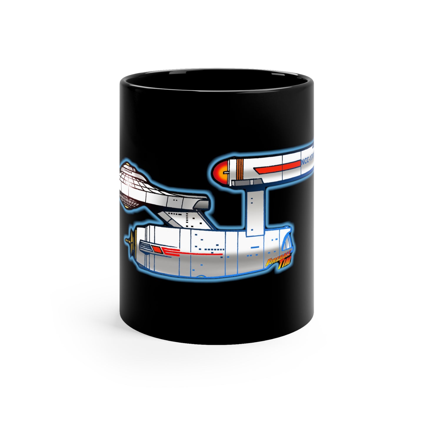 STARSHIP ENTERPRISE Spaceship Coffee Mug 11oz