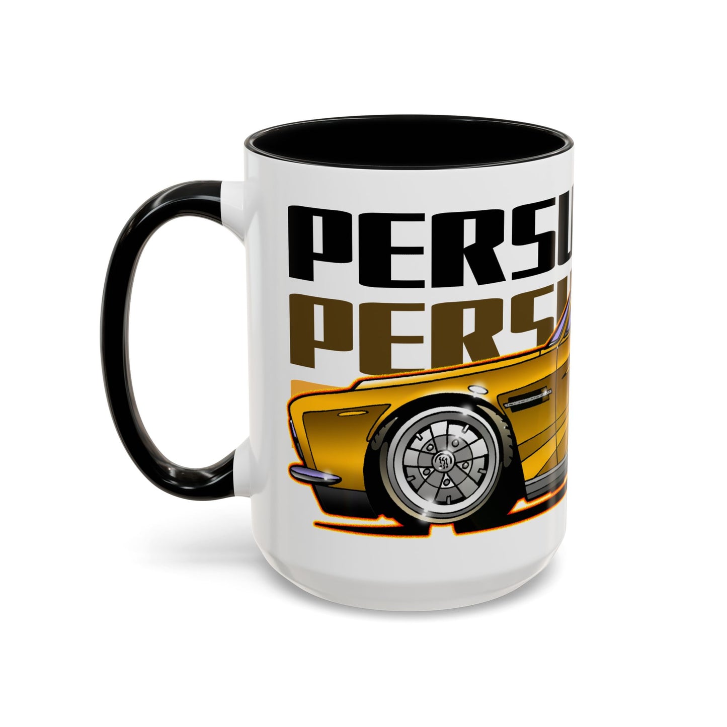 PERSUADERS ASTON MARTIN Collectible Fireball Art Premium Coffee Mug - 2 Sizes