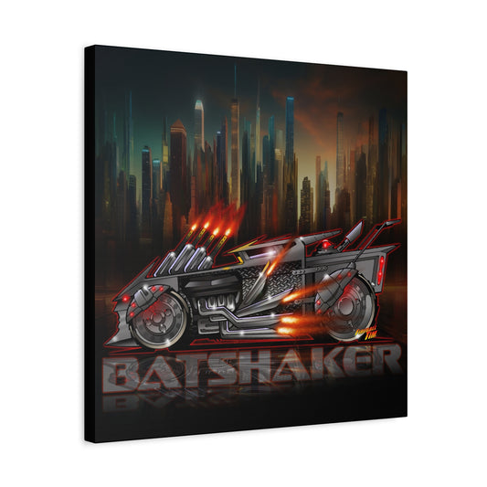 BATSHAKER BATMOBILE Batman Canvas Art Print - 2 Sizes