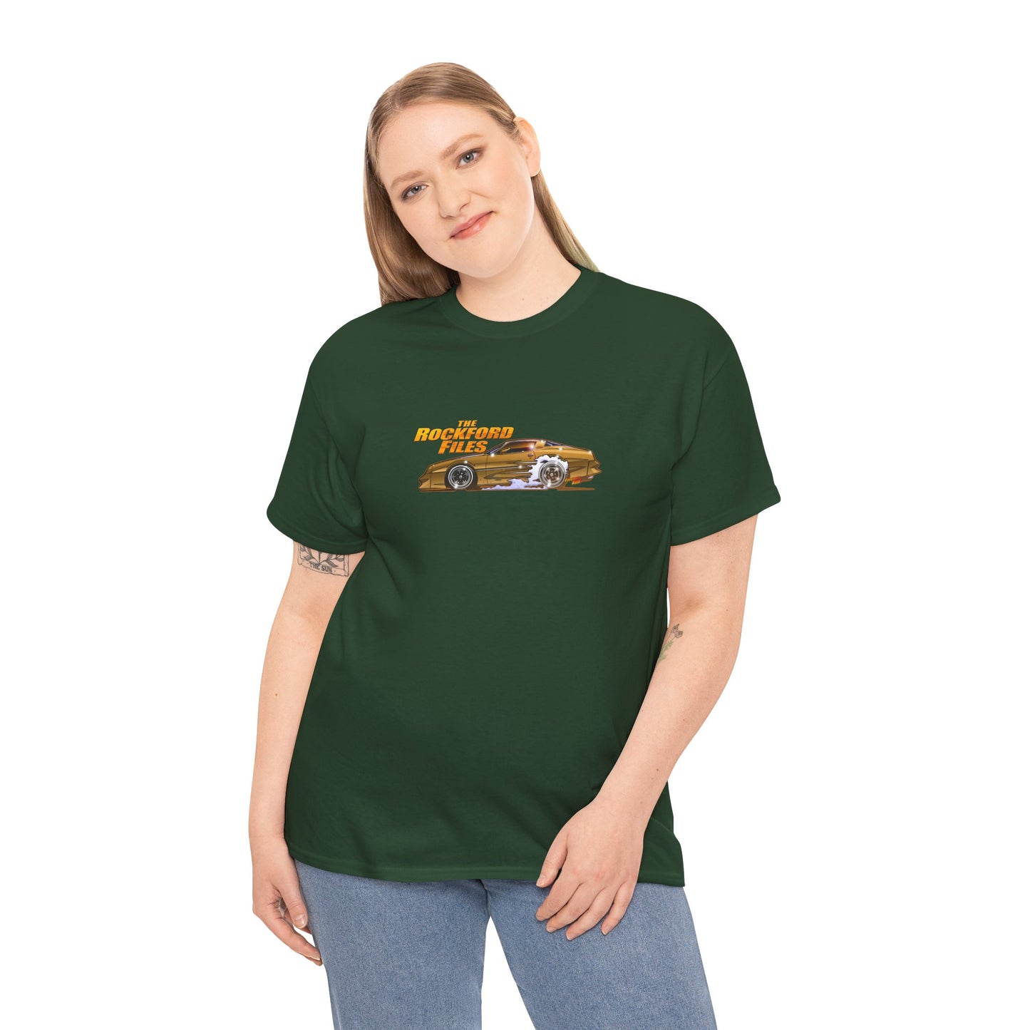 THE ROCKFORD FILES 1974 Pontiac Firebird Esprit Cotton Tee Shirt - 11 Colors