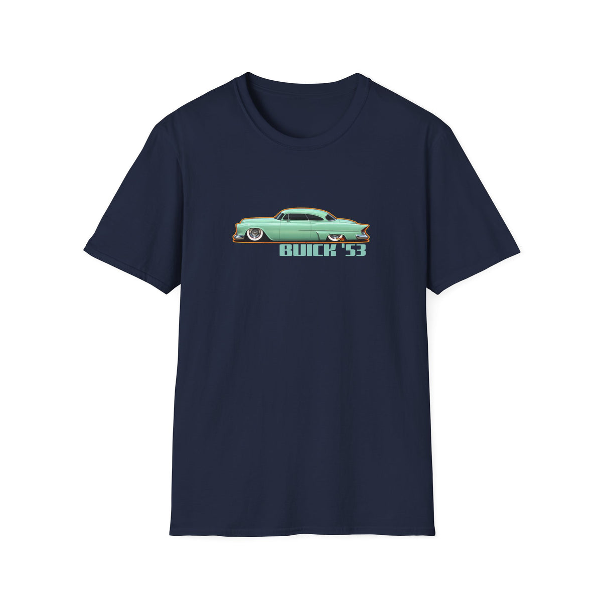 BUICK 1953 Kustom Special Collectible Fireball Art TeeShirt