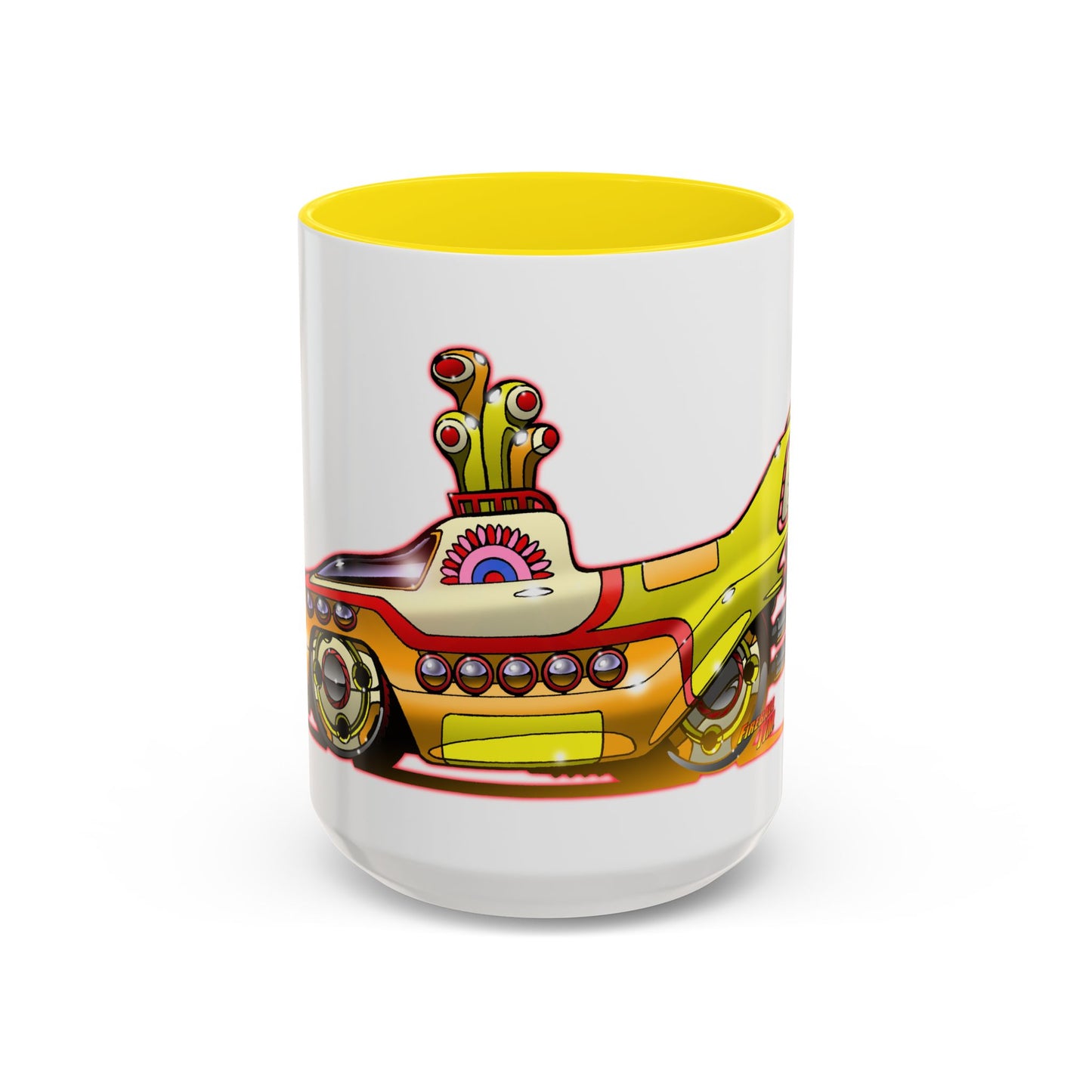 Beatles YELLOW SUBMARINE Concept Art Coffee Mug 11oz-Mug-Fireball Tim Garage