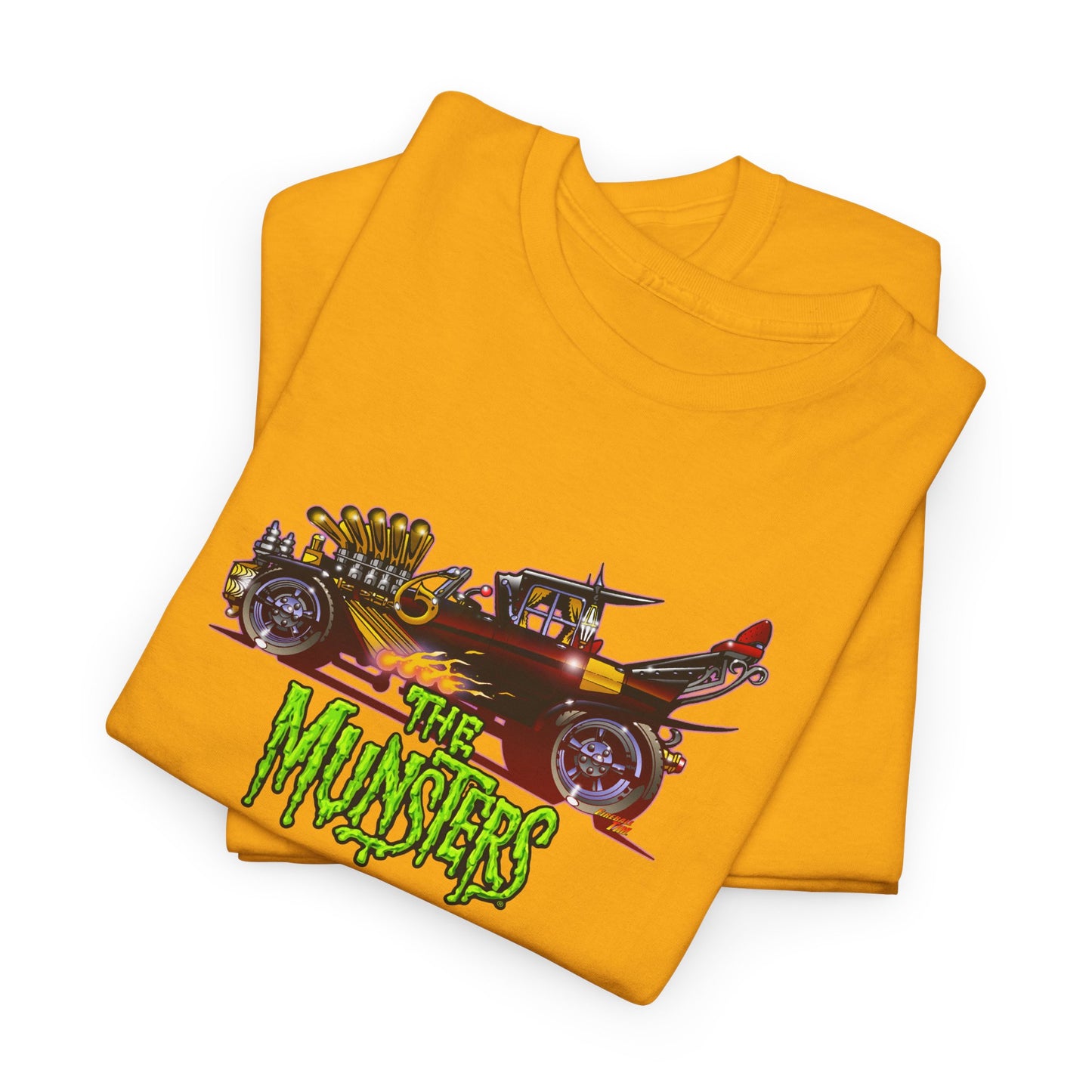 THE MUNSTERS TV Show Munster Koach Concept Art Cotton Tee Shirt 11 Colors