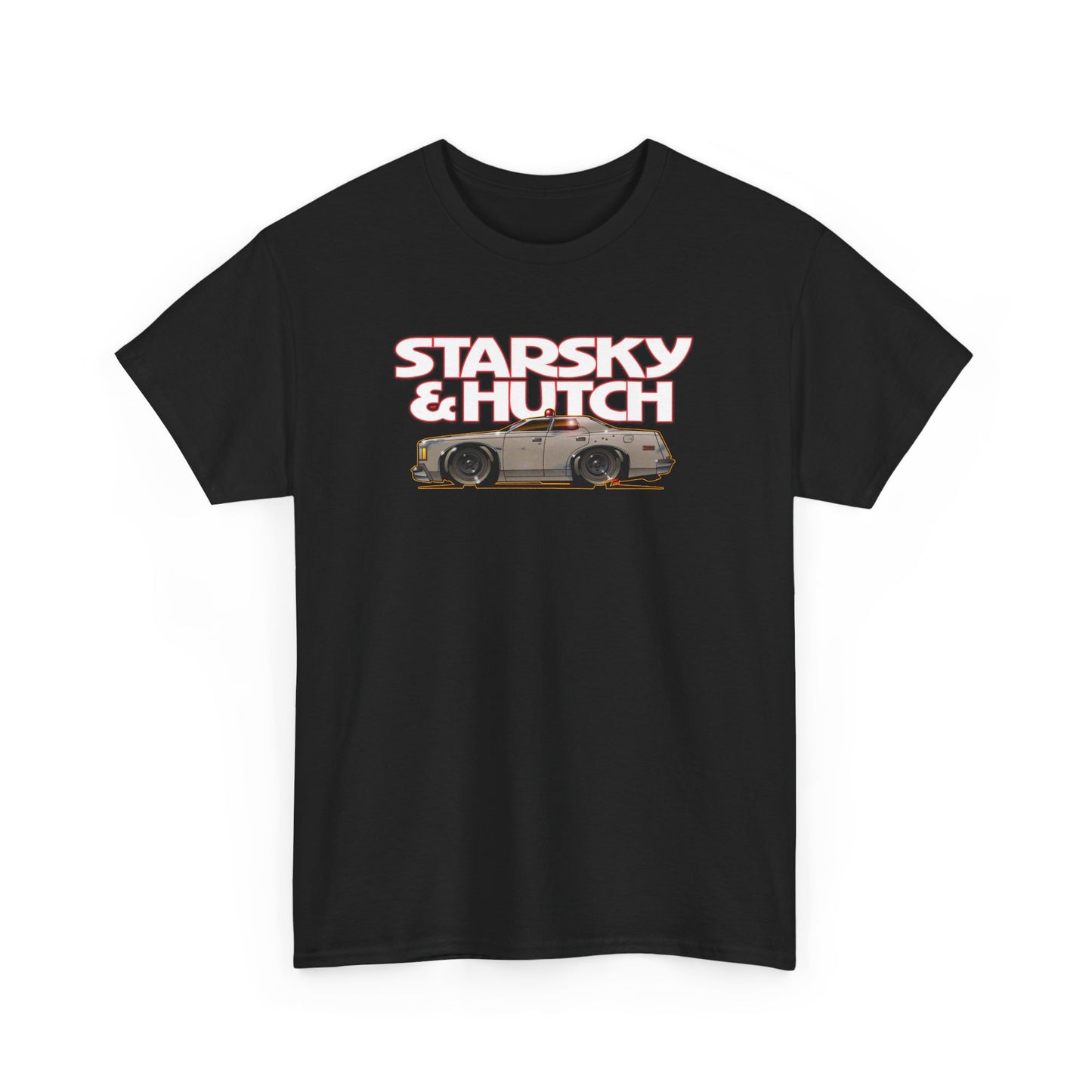 STARSKY AND HUTCH Hutchmobile TV Show Cotton Tee Shirt Mutiple Colors