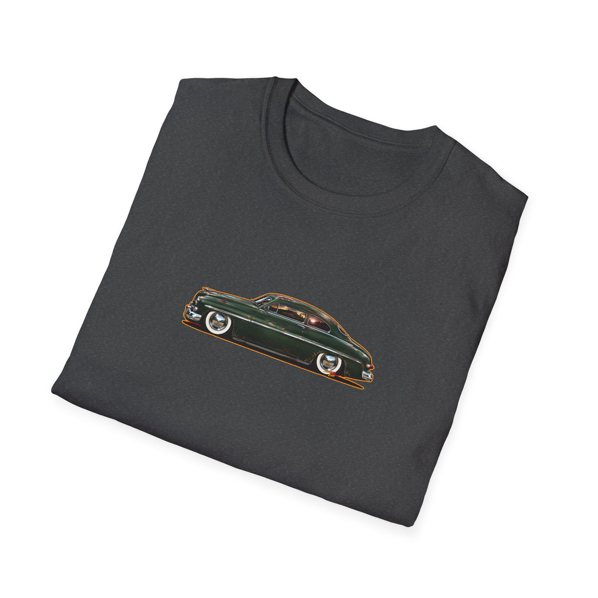 MERCURY COUPE 1950 Collectible Fireball Art TeeShirt