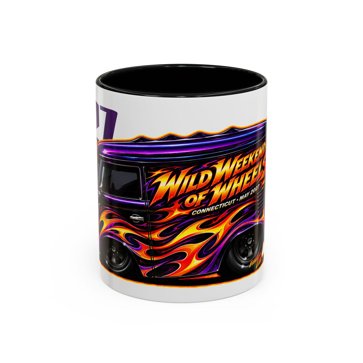 HOT WHEELS Kombi Bus Collectible Fireball Art Coffee Mug - 2 Sizes