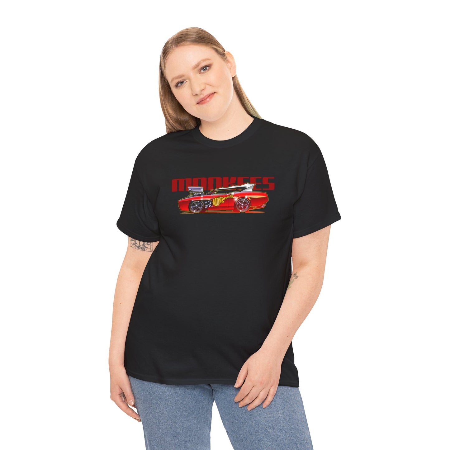 THE MONKEES Monkeemobile Cotton Tee Shirt - 12 Colors