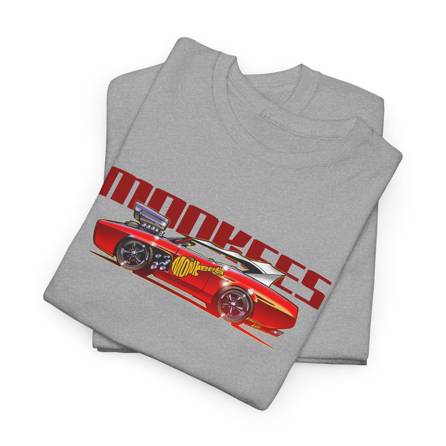 THE MONKEES Monkeemobile Cotton Tee Shirt - 12 Colors