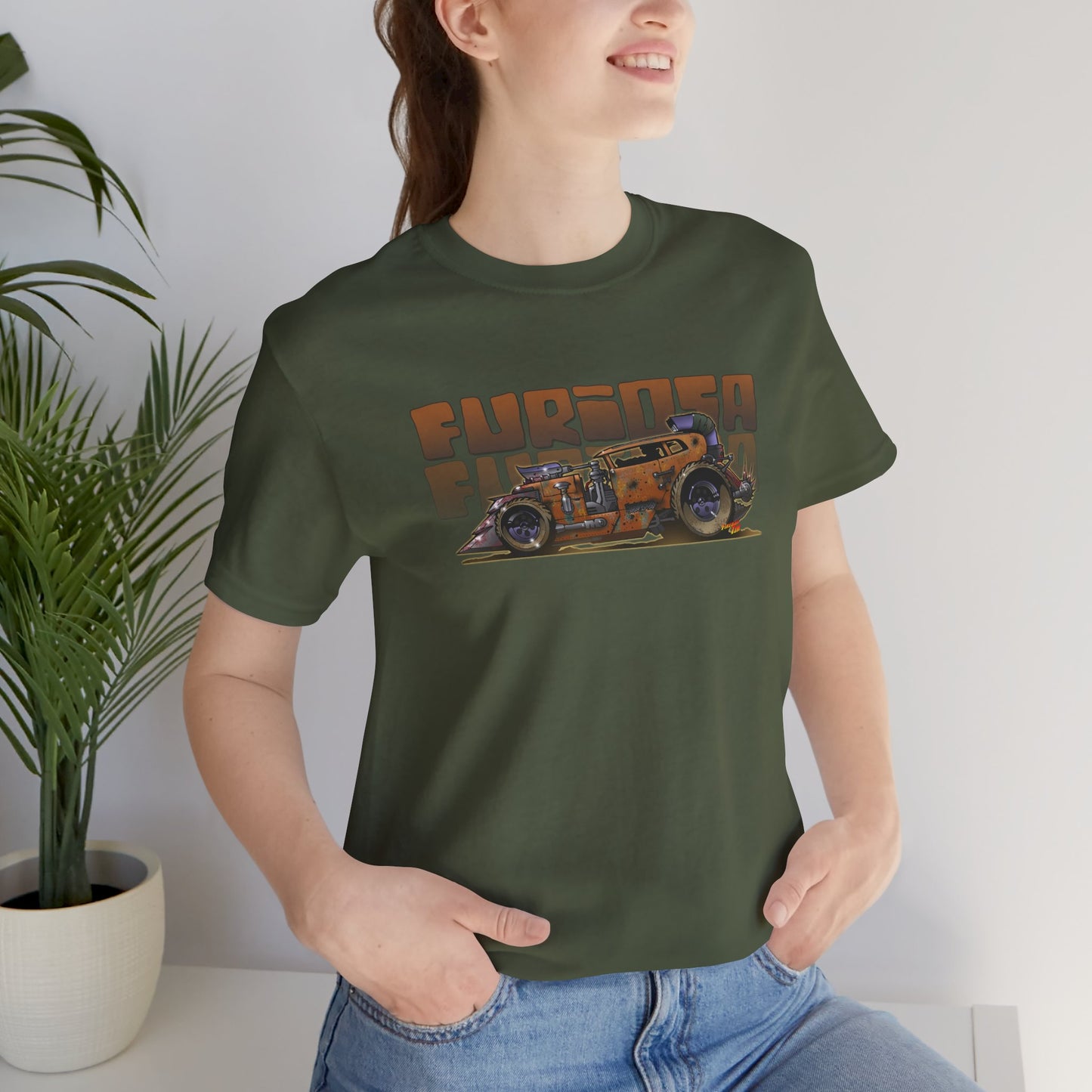 FURIOSA Mad Max Movie Hot Rod Short Sleeve Tee Shirt - 12 Colors