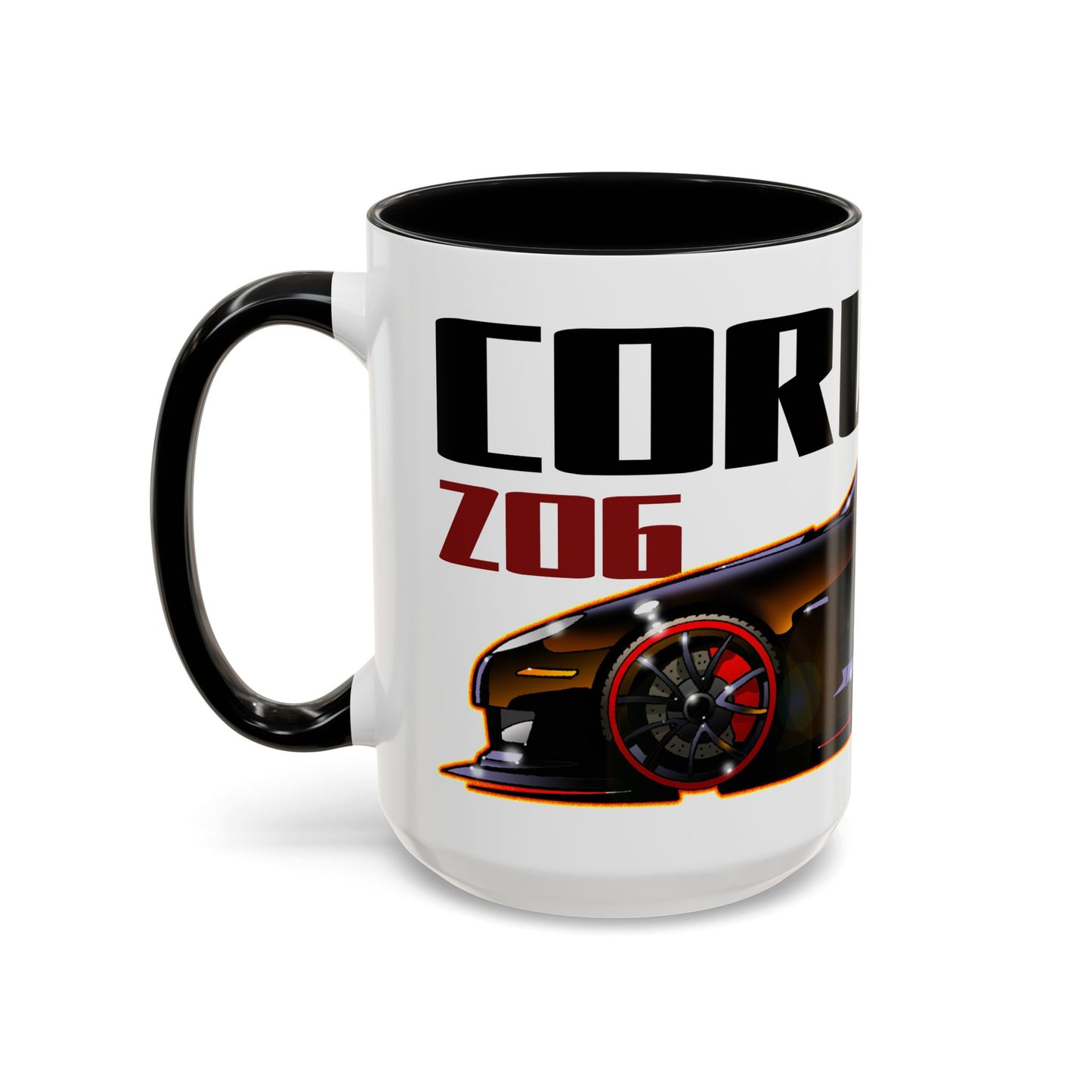 CORVETTE Z06 2012 100th Anniversary Collectible Art Coffee Mug - 2 Sizes