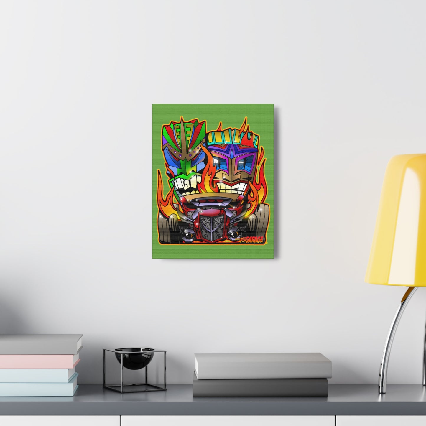 HOT ROD TIKIS Concept Art Canvas Print 11x14