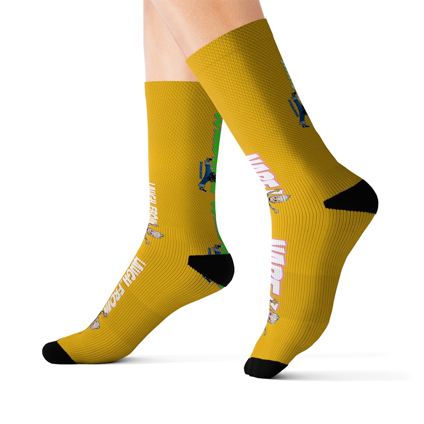 Rob Paulsen KOOKY Animated Yellow Socks
