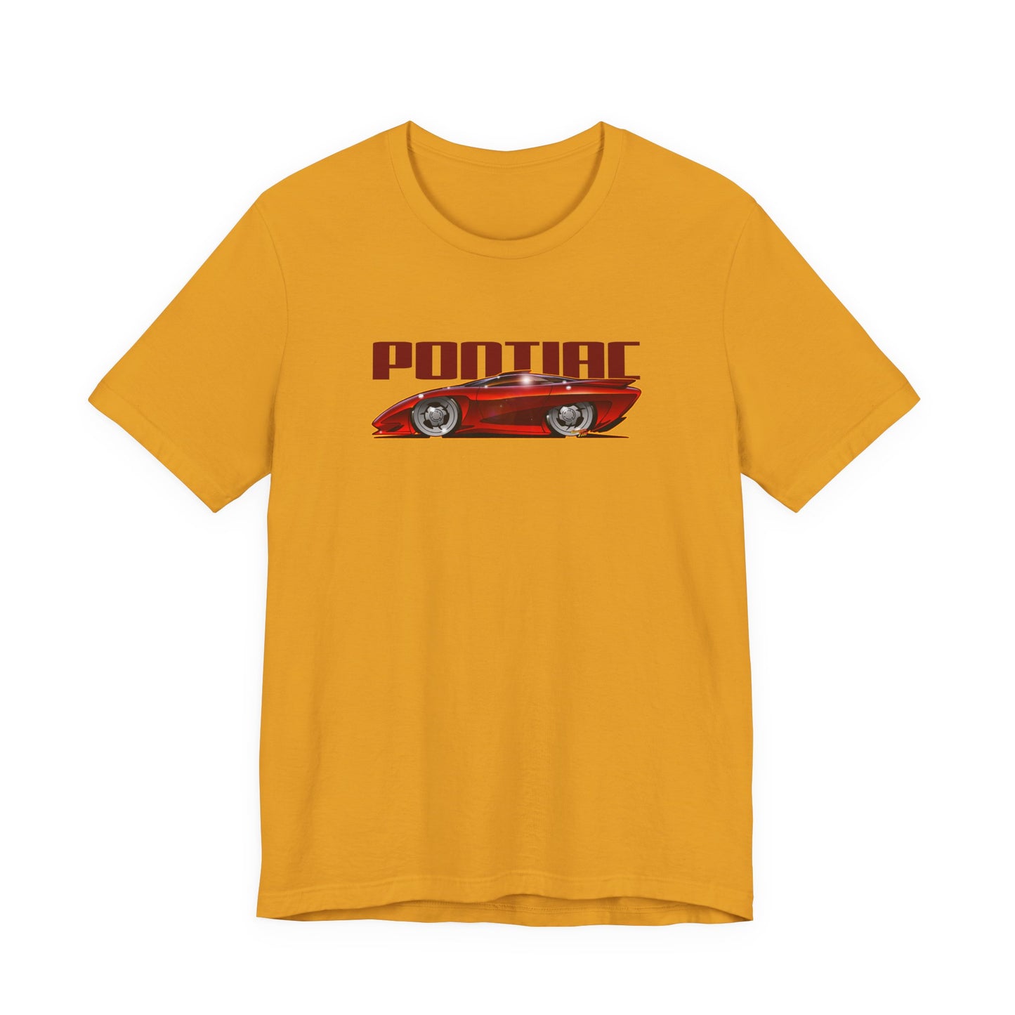 PONTIAC BANSHEE Concept Car Collectible Fireball Art Tee Shirt