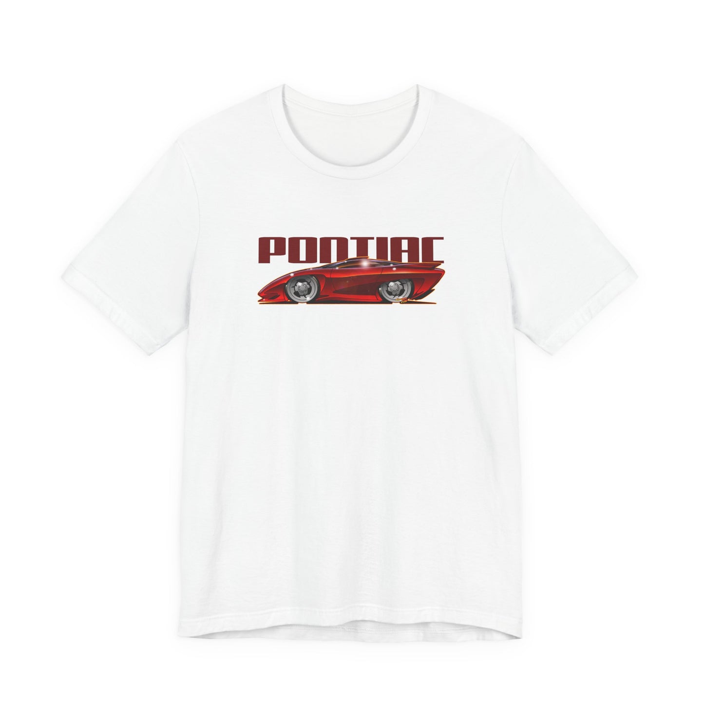 PONTIAC BANSHEE Concept Car Collectible Fireball Art Tee Shirt