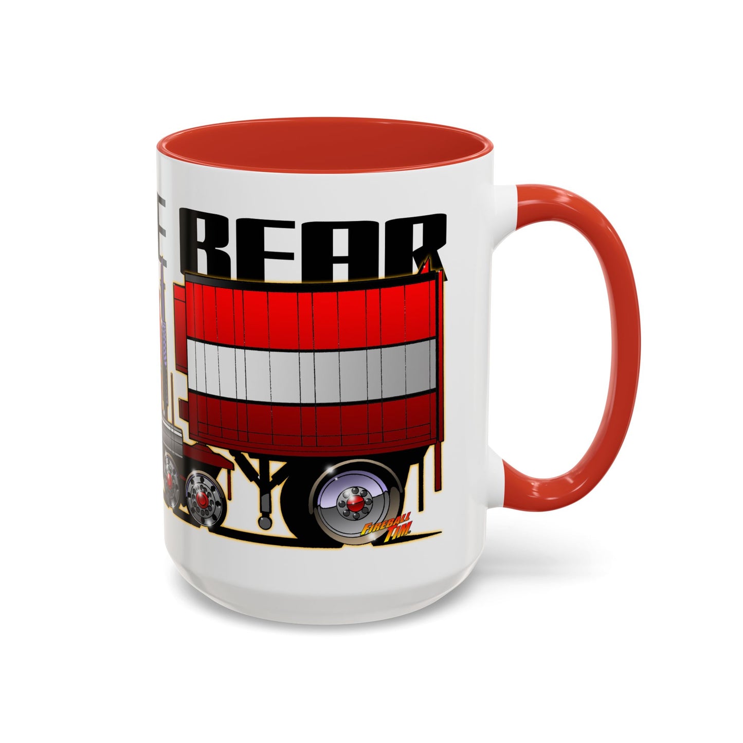 BJ AND THE BEAR TV Show Semi Truck Collectible Coffee Mug - 2 Sizes