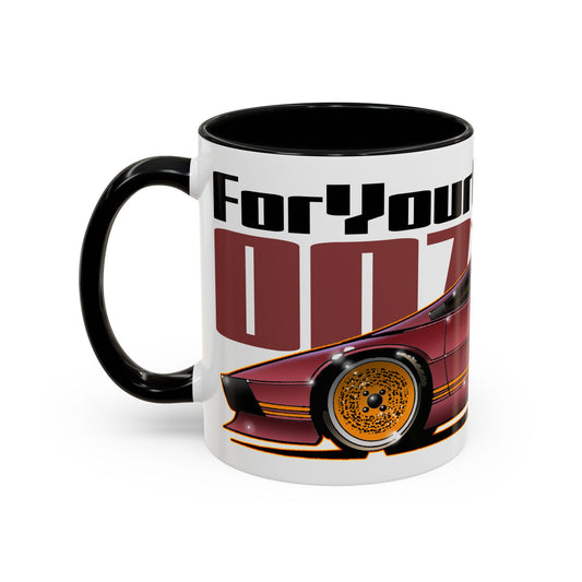 LOTUS ESPRIT TURBO For Your Eyes Only 007 James Bond Collectible Art Coffee Mug - 2 Sizes