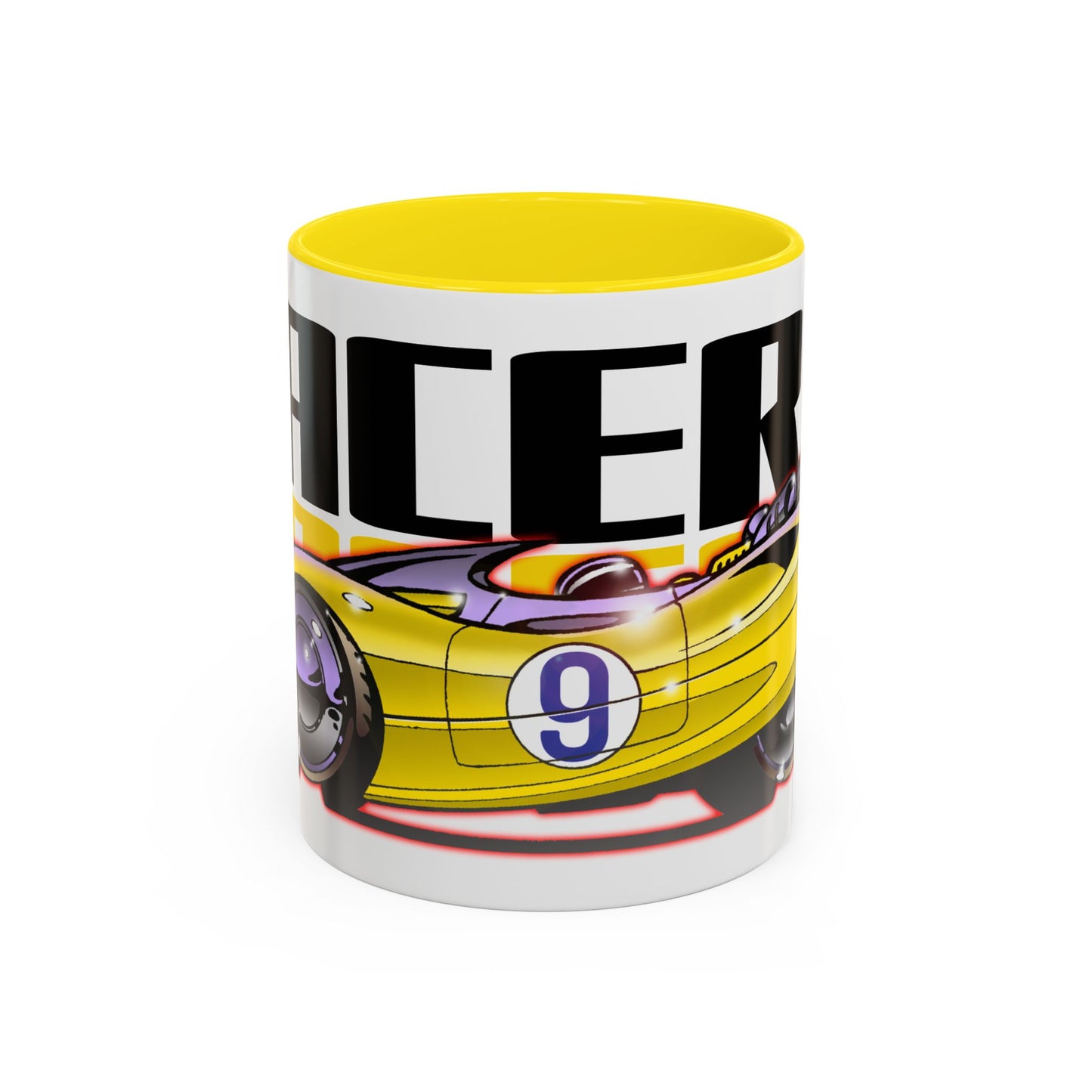 RACER X SHOOTING STAR Speed Racer Collectible Fireball Art Coffee Mug - 2 Sizes