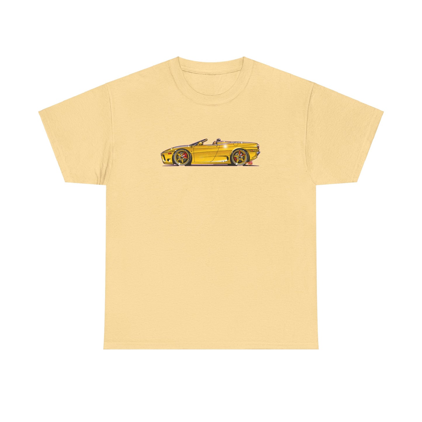 FERRARI 360 SPIDER Supercar Concept Art Heavy Cotton Tee 11 Colors