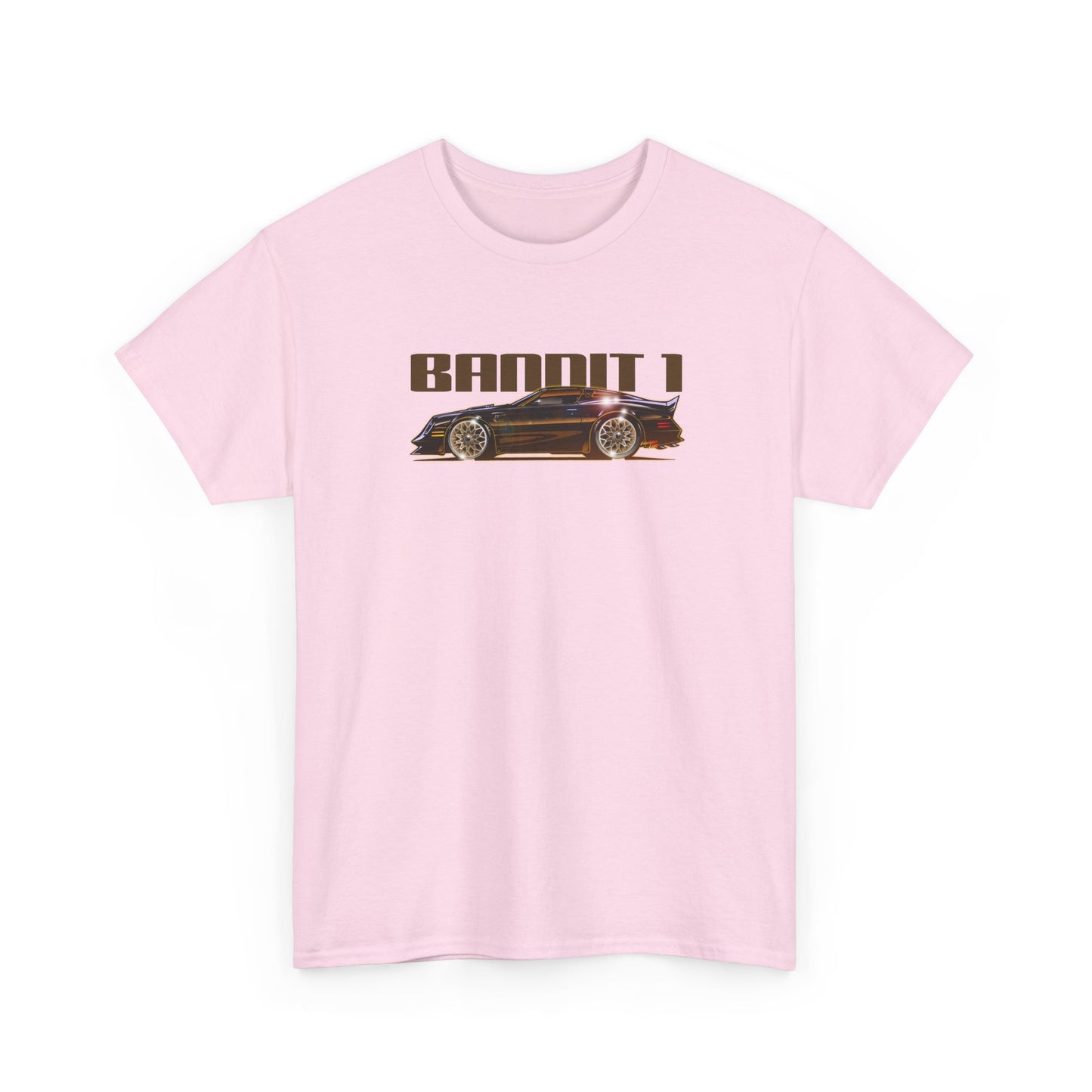 SMOKEY AND THE BANDIT Pontiac Trans Am Fireball Art Premium Tee Shirt - Mutiple Colors